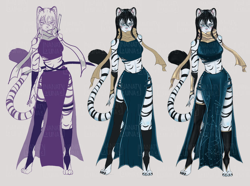 Character design Astrid - Personal projec